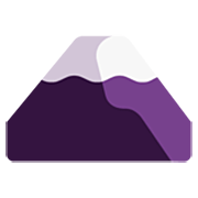 🗻 Emoji Monte Fuji en Microsoft Windows 11 22H2.