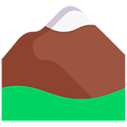 ⛰️ Emoji Montaña en Microsoft Windows 11 22H2.
