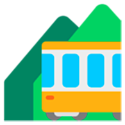 🚞 Emoji Estrada De Ferro Na Montanha na Microsoft Windows 11 22H2.