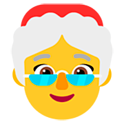 🤶 Emoji Mamãe Noel na Microsoft Windows 11 22H2.