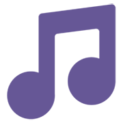 Emoji 🎵 Nota Musicale su Microsoft Windows 11 22H2.