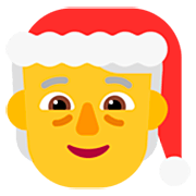 Emoji 🧑‍🎄 Santa Claus su Microsoft Windows 11 22H2.
