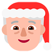 🧑🏼‍🎄 Emoji Mx Claus: Tono De Piel Claro Medio en Microsoft Windows 11 22H2.