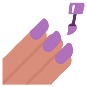Emoji 💅🏽 Smalto Per Unghie: Carnagione Olivastra su Microsoft Windows 11 22H2.