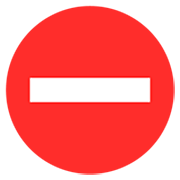 ⛔ Emoji Dirección Prohibida en Microsoft Windows 11 22H2.