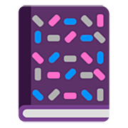 Emoji 📔 Quaderno Con Copertina Decorata su Microsoft Windows 11 22H2.