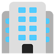 Emoji 🏢 Edificio su Microsoft Windows 11 22H2.