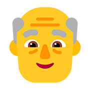 👴 Emoji älterer Mann Microsoft Windows 11 22H2.