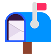 📬 Emoji offener Briefkasten mit Post Microsoft Windows 11 22H2.