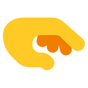 🫳 Emoji Palma Da Mão Para Baixo na Microsoft Windows 11 22H2.