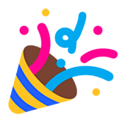 🎉 Emoji Cone De Festa na Microsoft Windows 11 22H2.