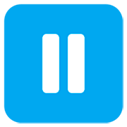 Emoji ⏸️ Pulsante Pausa su Microsoft Windows 11 22H2.