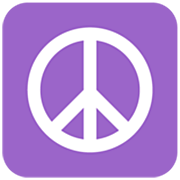 ☮️ Emoji Friedenszeichen Microsoft Windows 11 22H2.