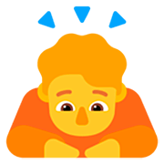 Emoji 🙇 Persona Che Fa Un Inchino Profondo su Microsoft Windows 11 22H2.