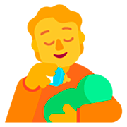 🧑‍🍼 Emoji Persona Que Alimenta Al Bebé en Microsoft Windows 11 22H2.
