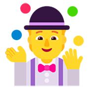 Emoji 🤹 Persona Che Fa Giocoleria su Microsoft Windows 11 22H2.