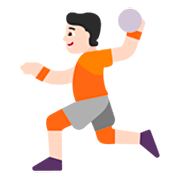 🤾🏻 Emoji Handballspieler(in): helle Hautfarbe Microsoft Windows 11 22H2.