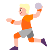 🤾🏼 Emoji Handballspieler(in): mittelhelle Hautfarbe Microsoft Windows 11 22H2.