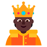 🫅🏿 Emoji Pessoa Com Coroa: Pele Escura na Microsoft Windows 11 22H2.