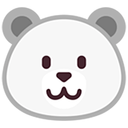 🐻‍❄️ Emoji Urso Polar na Microsoft Windows 11 22H2.