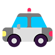 🚓 Emoji Coche De Policía en Microsoft Windows 11 22H2.