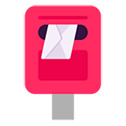 Emoji 📮 Cassetta Delle Lettere su Microsoft Windows 11 22H2.