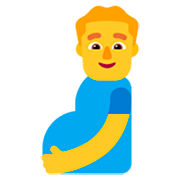 🫃 Emoji Hombre Embarazado en Microsoft Windows 11 22H2.