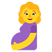 🤰 Emoji Mujer Embarazada en Microsoft Windows 11 22H2.