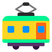 🚃 Emoji Straßenbahnwagen Microsoft Windows 11 22H2.