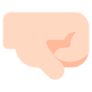Emoji 🤜🏻 Pugno A Destra: Carnagione Chiara su Microsoft Windows 11 22H2.