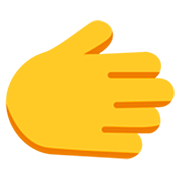 🫱 Emoji Mano Derecha en Microsoft Windows 11 22H2.