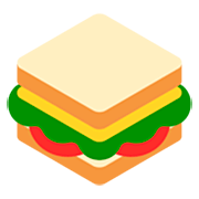 Emoji 🥪 Sandwich su Microsoft Windows 11 22H2.
