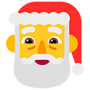 Emoji 🎅 Babbo Natale su Microsoft Windows 11 22H2.