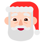 Emoji 🎅🏻 Babbo Natale: Carnagione Chiara su Microsoft Windows 11 22H2.