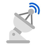 Emoji 📡 Antenna Satellitare su Microsoft Windows 11 22H2.