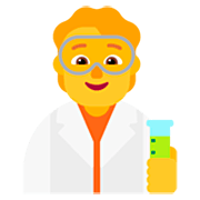 Emoji 🧑‍🔬 Persona Che Lavora In Campo Scientifico su Microsoft Windows 11 22H2.