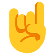 🤘 Emoji Mano Haciendo El Signo De Cuernos en Microsoft Windows 11 22H2.