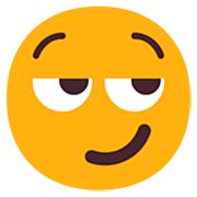 😏 Emoji selbstgefällig grinsendes Gesicht Microsoft Windows 11 22H2.