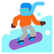 🏂🏿 Emoji Snowboarder(in): dunkle Hautfarbe Microsoft Windows 11 22H2.