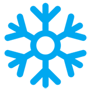 ❄️ Emoji Copo De Nieve en Microsoft Windows 11 22H2.