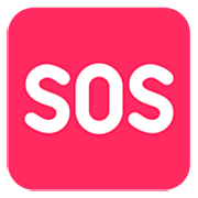 🆘 Emoji SOS-Zeichen Microsoft Windows 11 22H2.