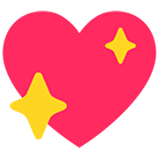 💖 Emoji Corazón Brillante en Microsoft Windows 11 22H2.