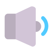 🔉 Emoji Lautsprecher mit mittlerer Lautstärke Microsoft Windows 11 22H2.