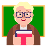 🧑🏼‍🏫 Emoji Lehrer(in): mittelhelle Hautfarbe Microsoft Windows 11 22H2.