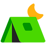 Emoji ⛺ Tenda su Microsoft Windows 11 22H2.