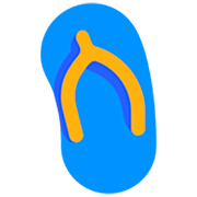 🩴 Emoji Sandalia Tanga en Microsoft Windows 11 22H2.