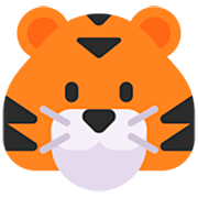 Emoji 🐯 Muso Di Tigre su Microsoft Windows 11 22H2.