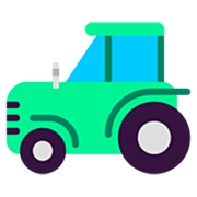 🚜 Emoji Tractor en Microsoft Windows 11 22H2.