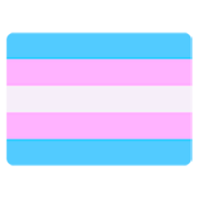 🏳️‍⚧ Emoji Bandeira Transgênero na Microsoft Windows 11 22H2.