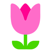 🌷 Emoji Tulipa na Microsoft Windows 11 22H2.